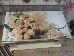 Журнальный столик с фото столешницей ЛДСП 110*60 - Изображение #1, Объявление #1271962