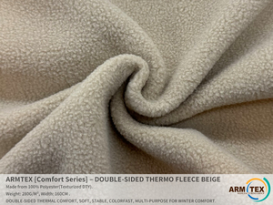 ARMTEX Comfort Series – Двусторонний Термофлис БЕЖЕВЫЙ