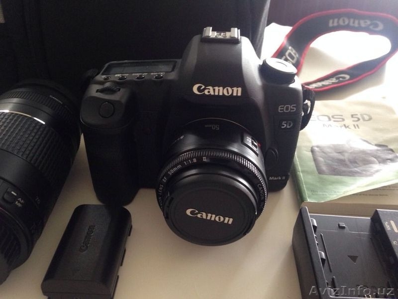 EOS 5D Mark II 21,1 МП цифровая зеркальная камера - Черный - EF 24-105mm I - Изображение #1, Объявление #1206143