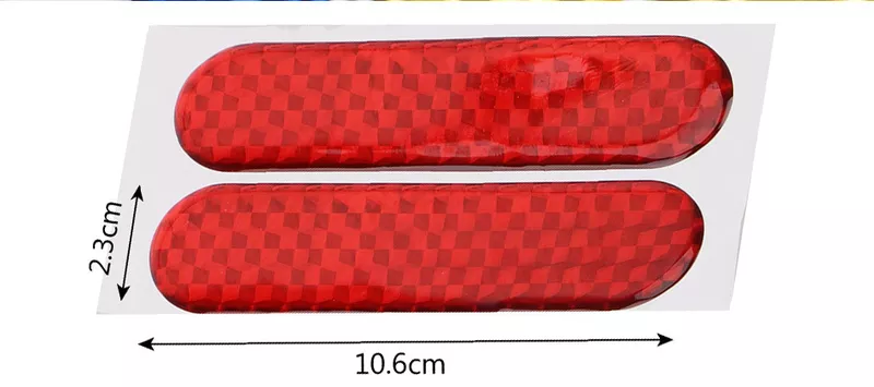 Автомобильная отражающая пластиковая наклейка - Изображение #5, Объявление #1752654